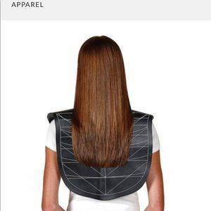 Haircutting collar with guidelines